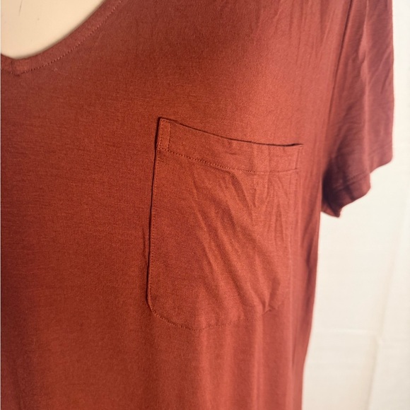 Soma Red Relaxed Short Sleeve T-Shirt Large - Picture 3 of 7
